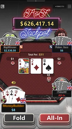 all in or fold jackpot